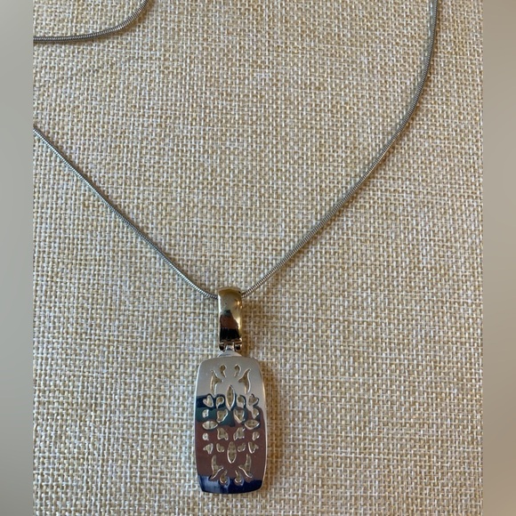 Lia Sophia Two Tone‎ Pendant Necklace - Picture 5 of 7